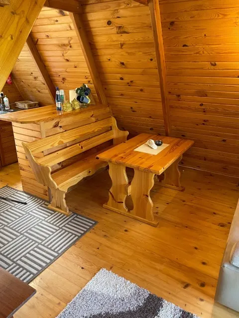 Salon — Domek na górze z pięknym widokiem, Bukowiec w Bieszczadach