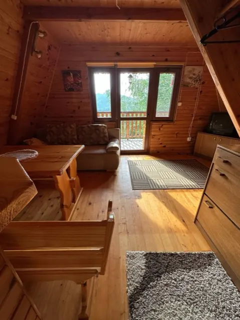 Salon — Domek na górze z pięknym widokiem, Bukowiec w Bieszczadach