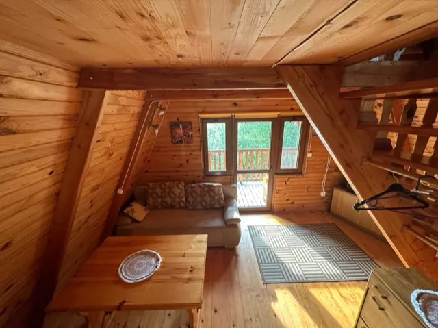 Salon — Domek na górze z pięknym widokiem, Bukowiec w Bieszczadach