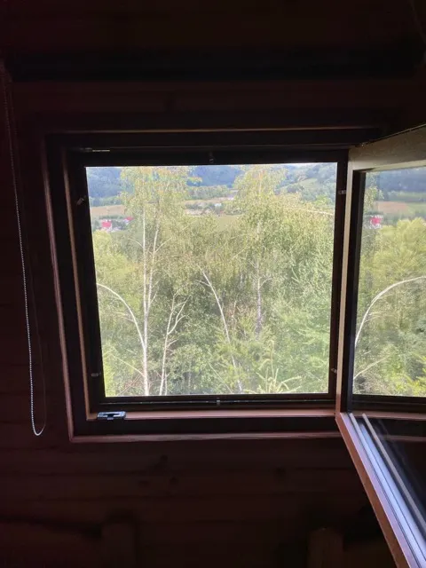 Sypialnie — Domek na górze z pięknym widokiem, Bukowiec w Bieszczadach