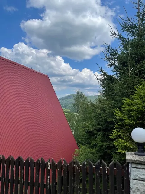 Na zewnątrz — Domek na górze z pięknym widokiem, Bukowiec w Bieszczadach