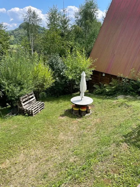 Na zewnątrz — Domek na górze z pięknym widokiem, Bukowiec w Bieszczadach