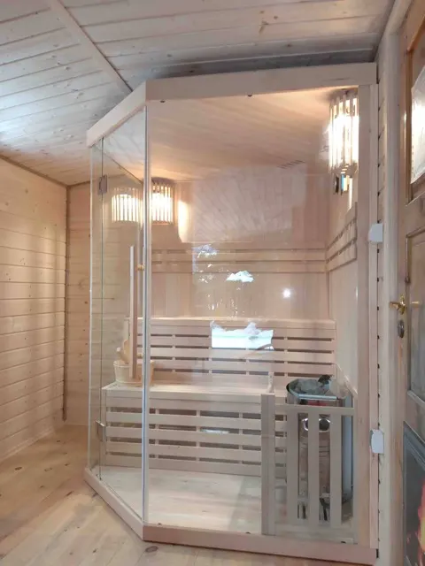 Sauna — Urocza chata z sauną w bieszczadzkim Parku Krajobrazowym, Bukowiec w Bieszczadach