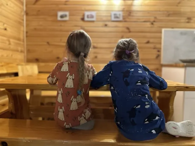 Jadalnia — Urocza chata z sauną w bieszczadzkim Parku Krajobrazowym, Bukowiec w Bieszczadach
