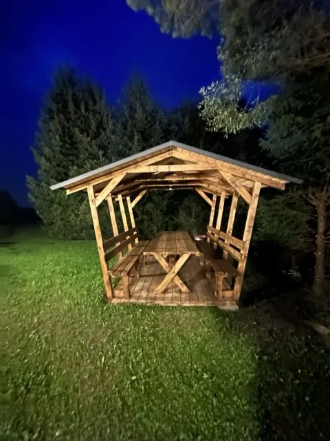 Altana z ogniskiem — okolica, Bukowiec w Bieszczadach